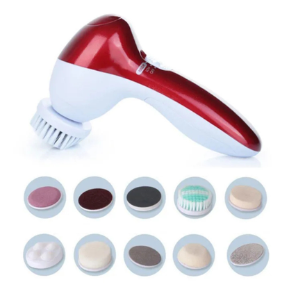 CNAIER 11-in-1 Multi-Function Facial Massager & Foot Callus Remover