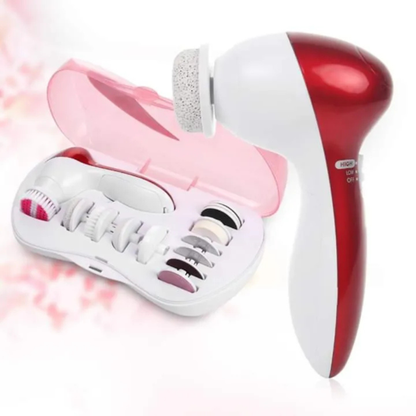CNAIER 11-in-1 Multi-Function Facial Massager & Foot Callus Remover