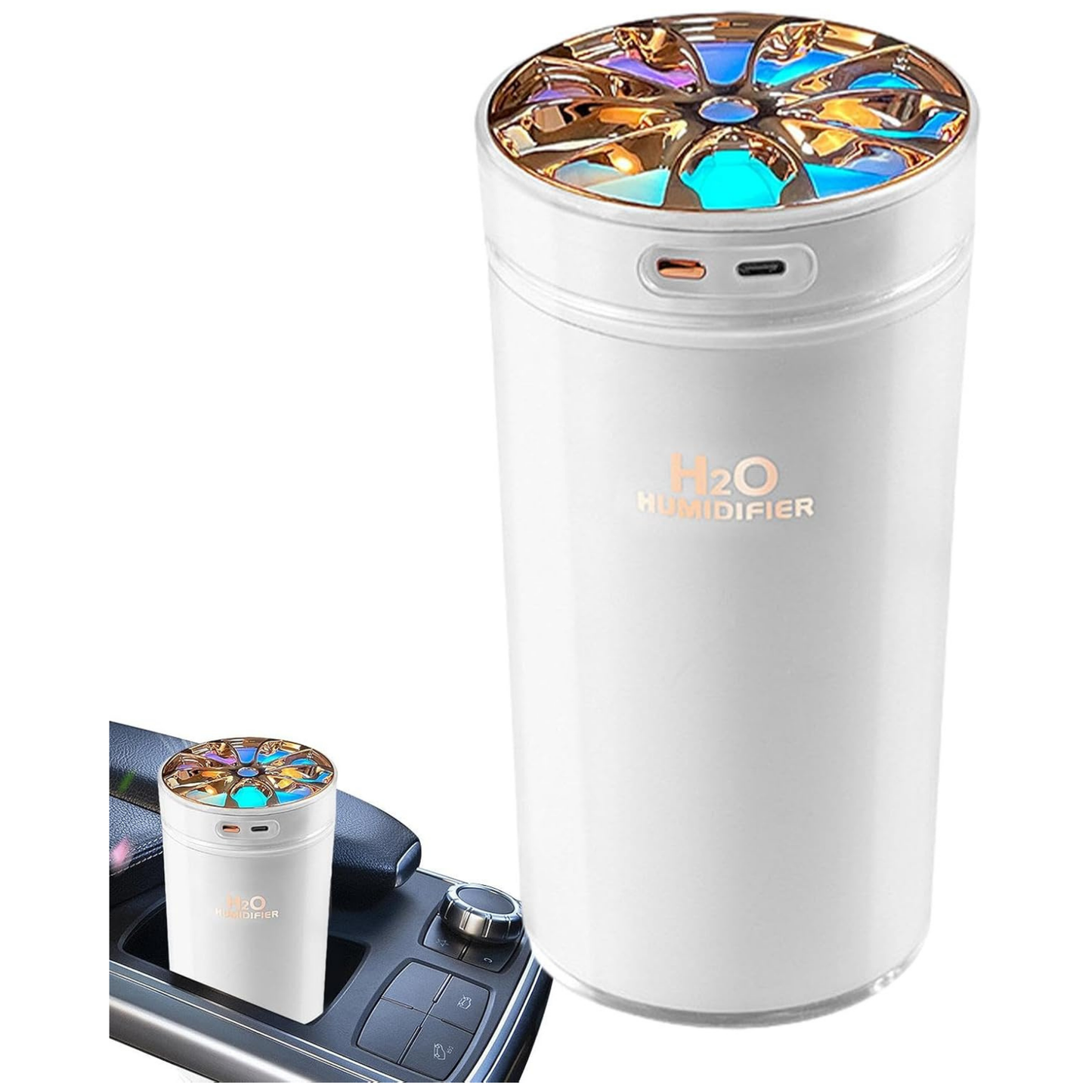 Mini Portable Humidifier 300ml Rechargeable