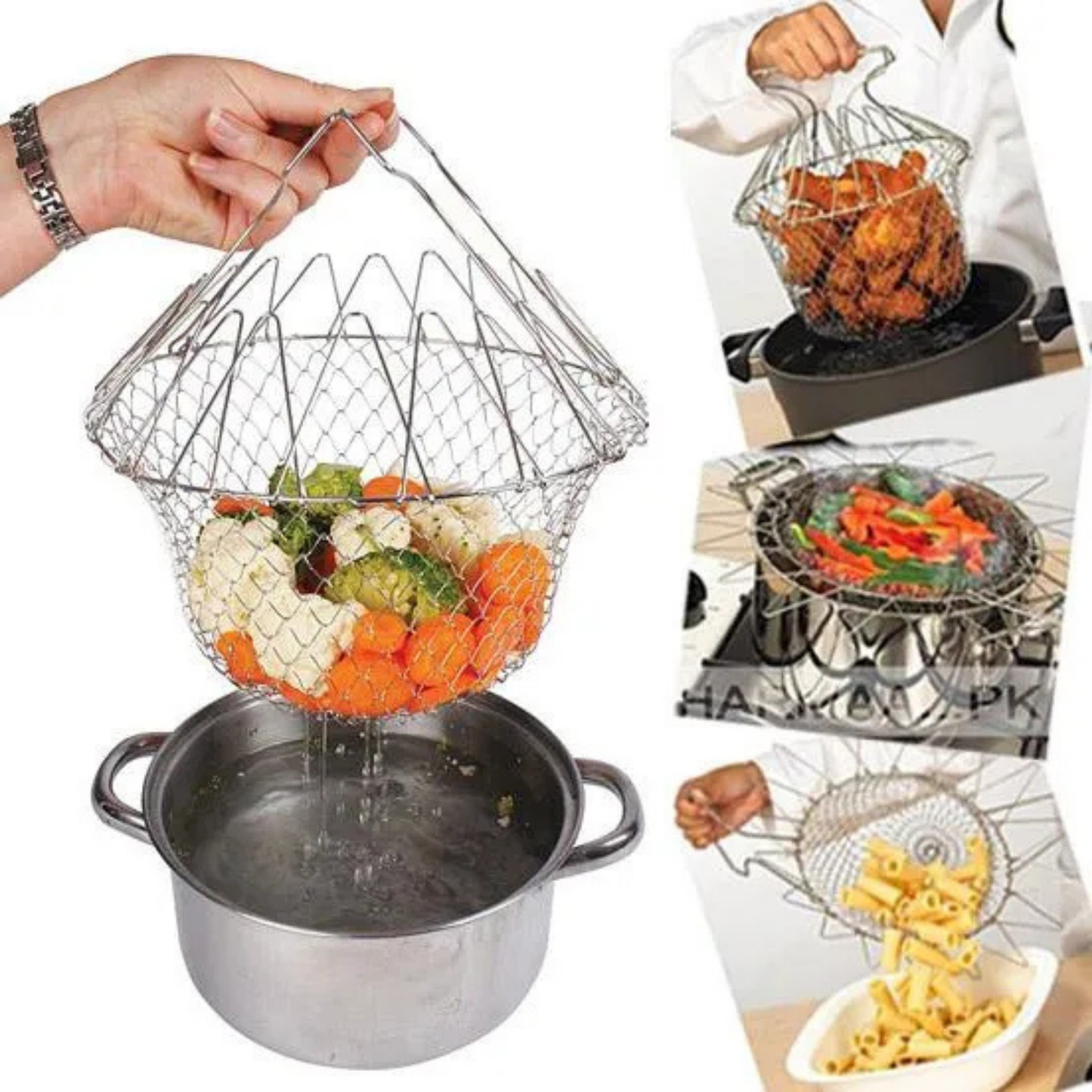 Multifunctional Kitchen Strainer Basket
