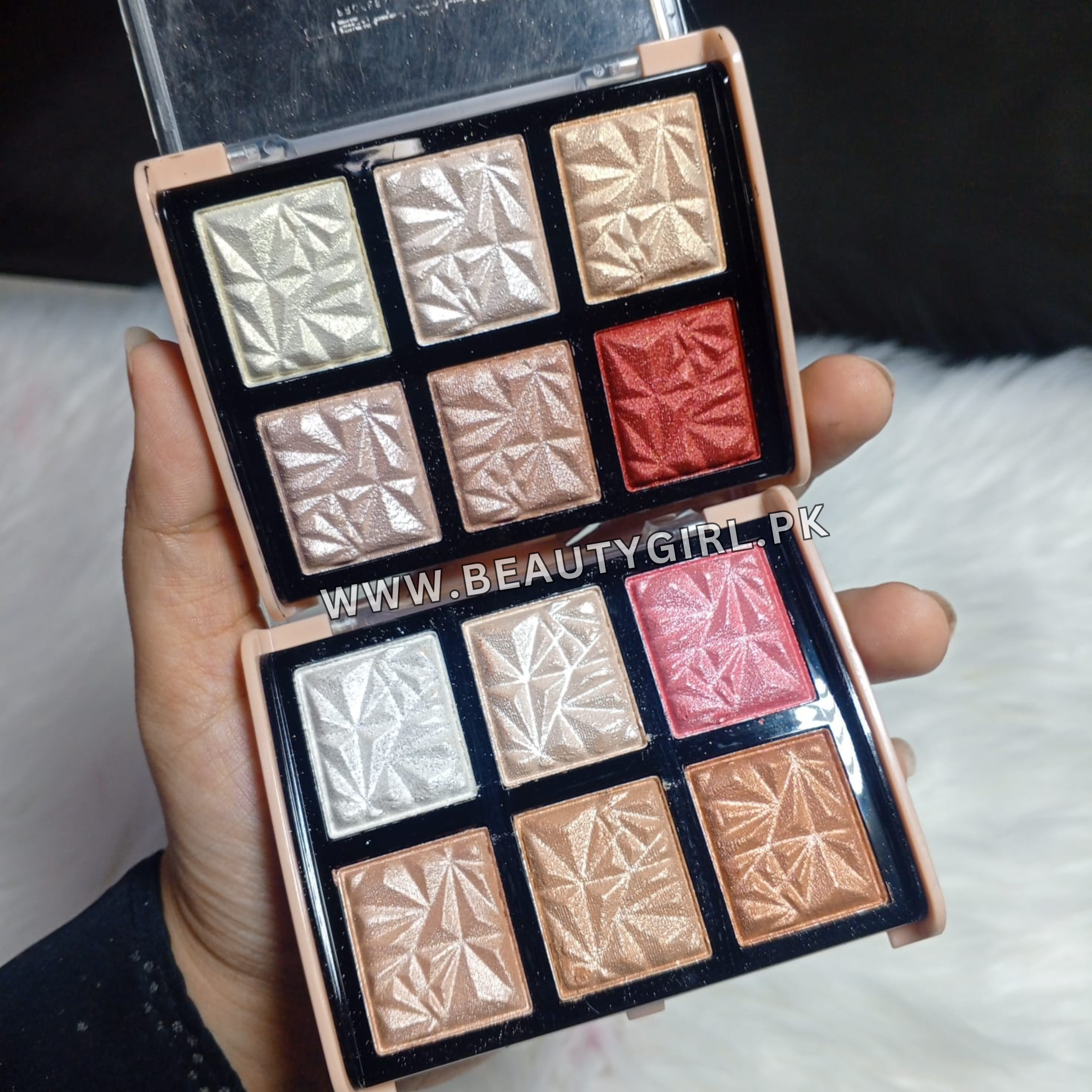 MSYAHO 6 Color Highlighter Palette