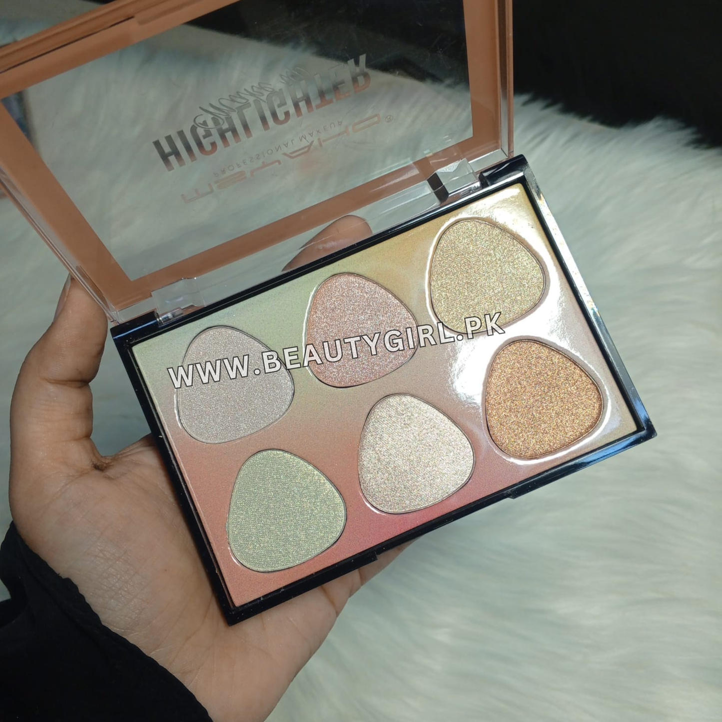 MSYAHO Professional Makeup Highlighter Palette