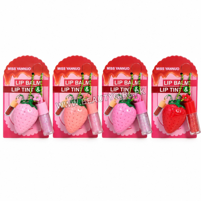 Miss Yannuo Strawberry Lip Balm And Lip Tint