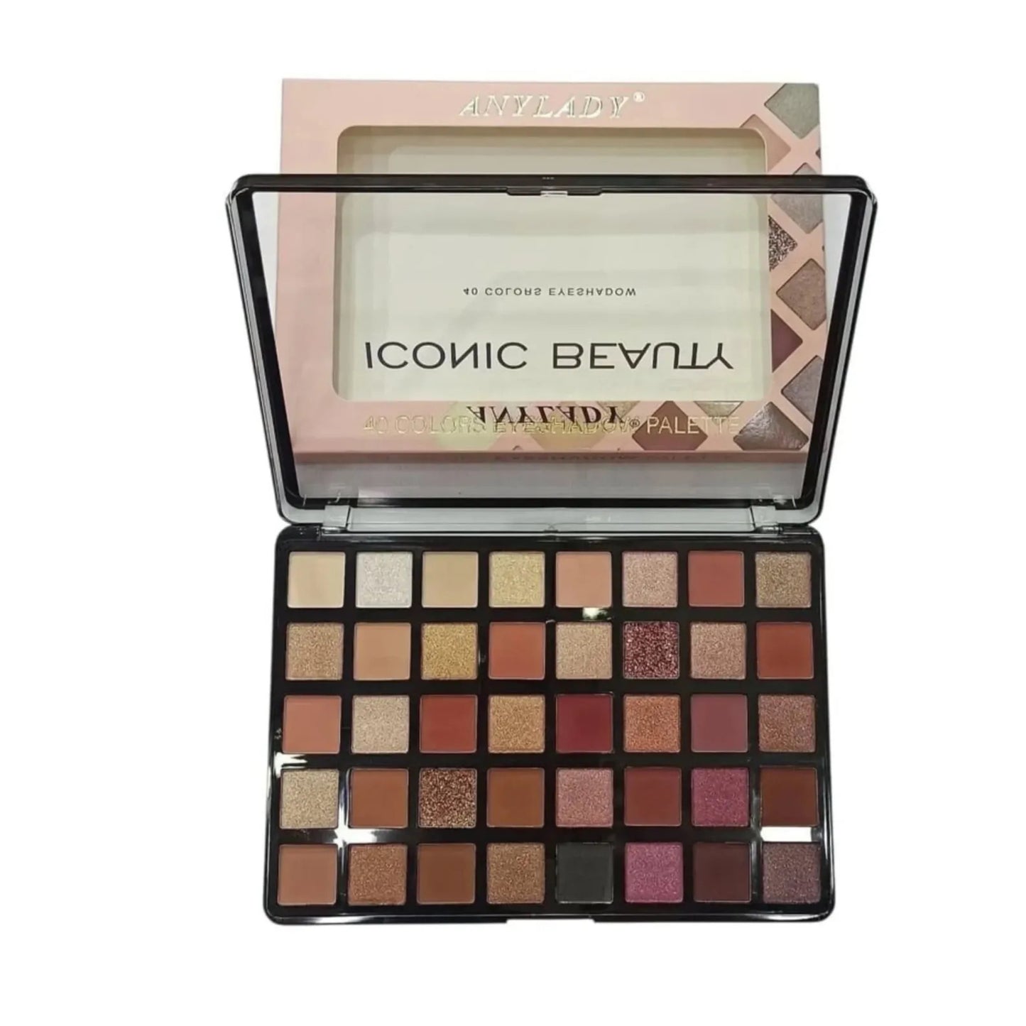 AnyLady 40 Color Glow Eyeshadow Palette 746B