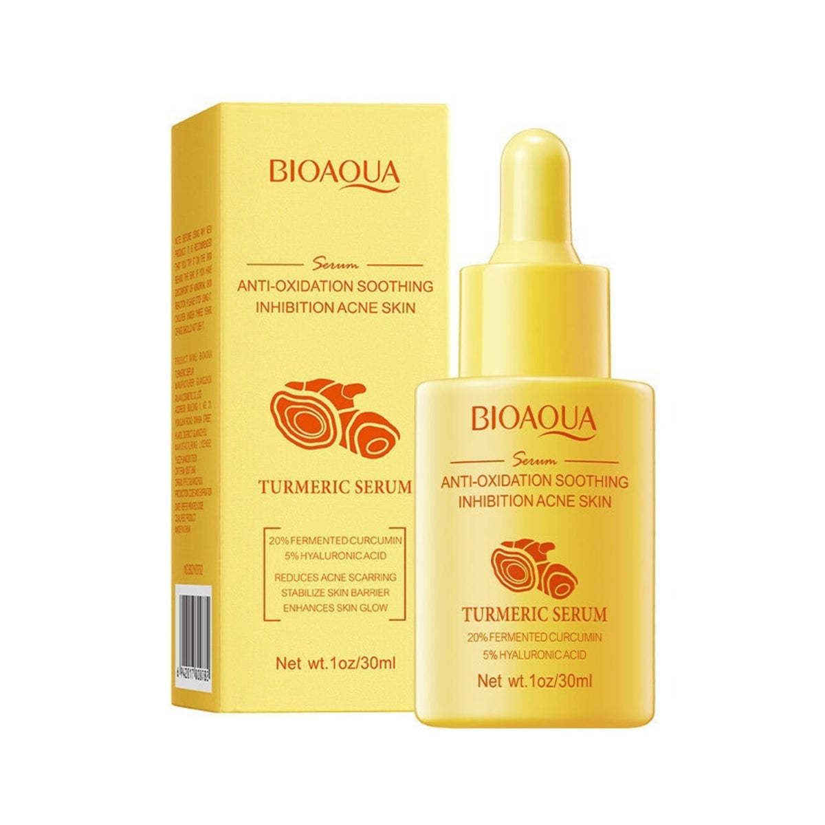 BIOAOUA Anti Oxidation Soothing Turmeric Face Serum 30ml