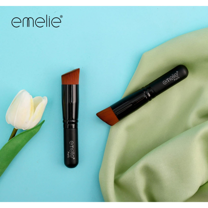 Emelie Flat Foundation Powder Brush