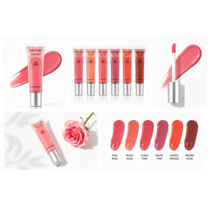 Romantic Rain Matte Lip Gloss Trendy Shades Collection 6 Pcs Set