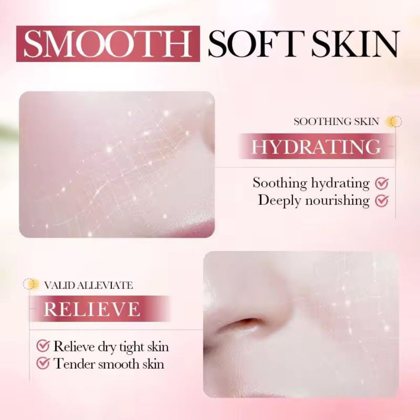 Sadoer 98% Pink Aloe Soothing Moisturizing Cream