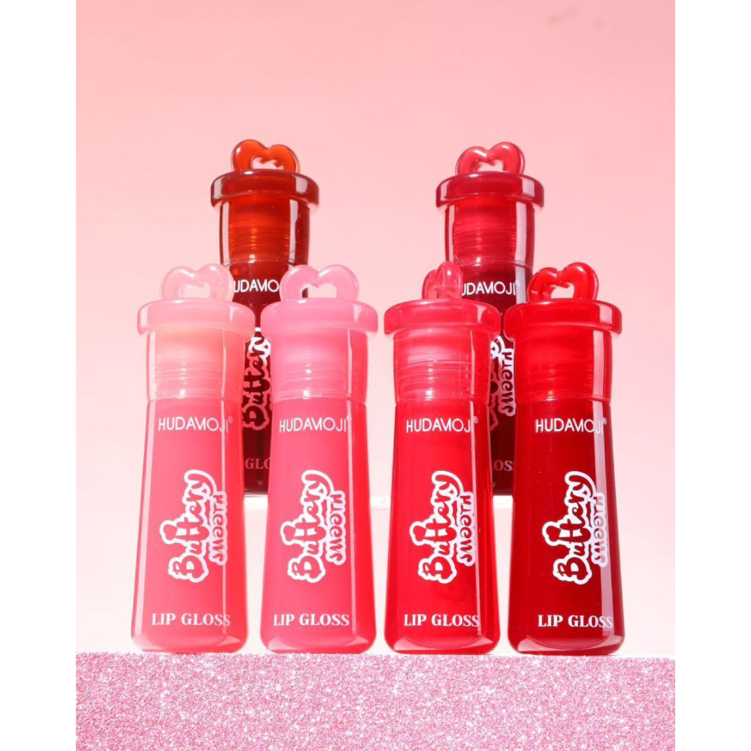 Hudamoji Buttery Smooth Lip Color & Gloss Pack of 6