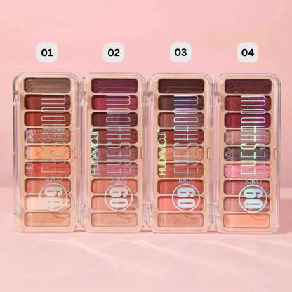 Hudamoji 9 Color Eyeshadow Palette