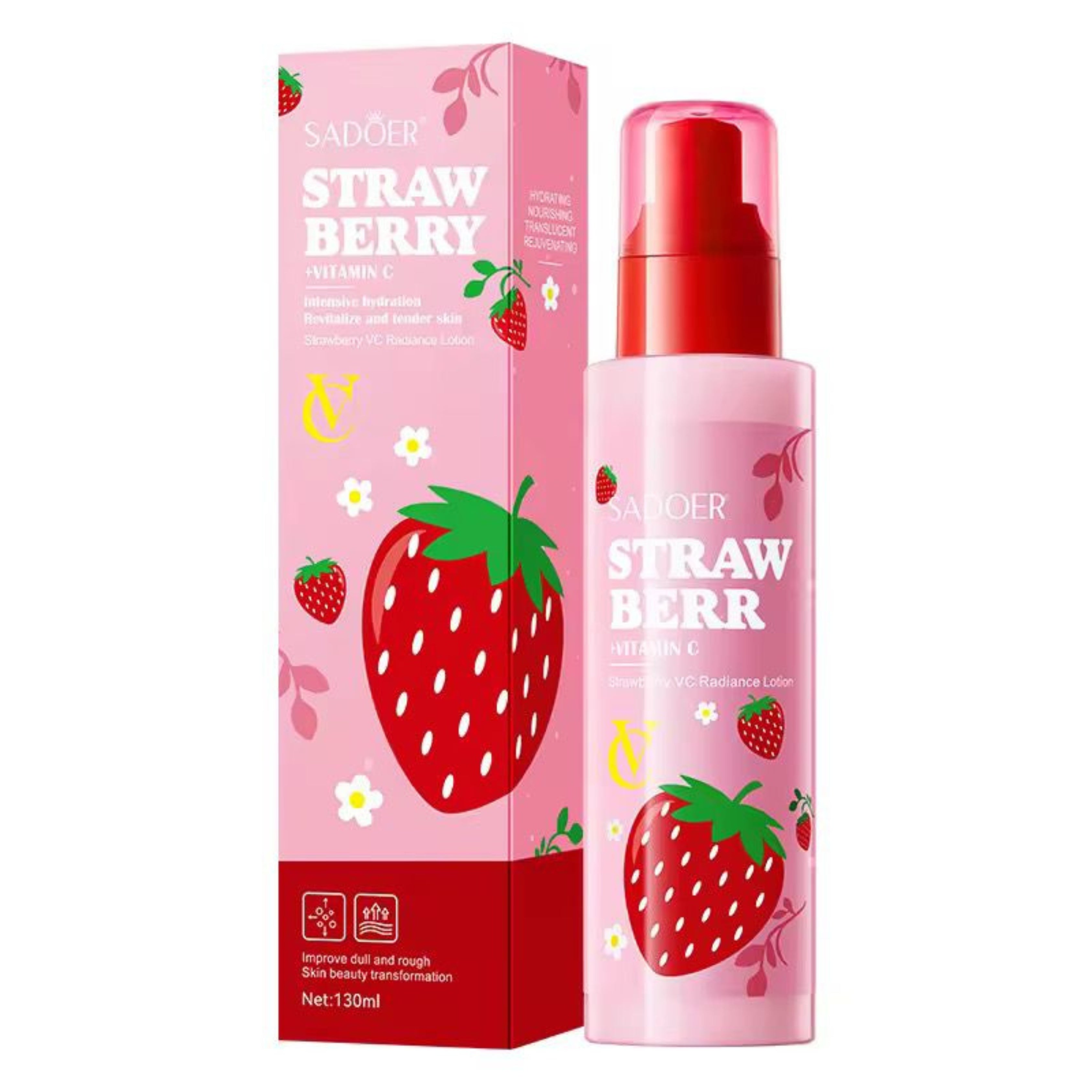Sadoer Strawberry VC Brightening Lotion Moisturizing