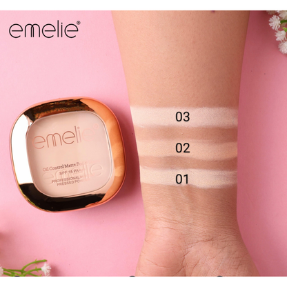 Emelie 24 Hour Oil Control Compact Powder