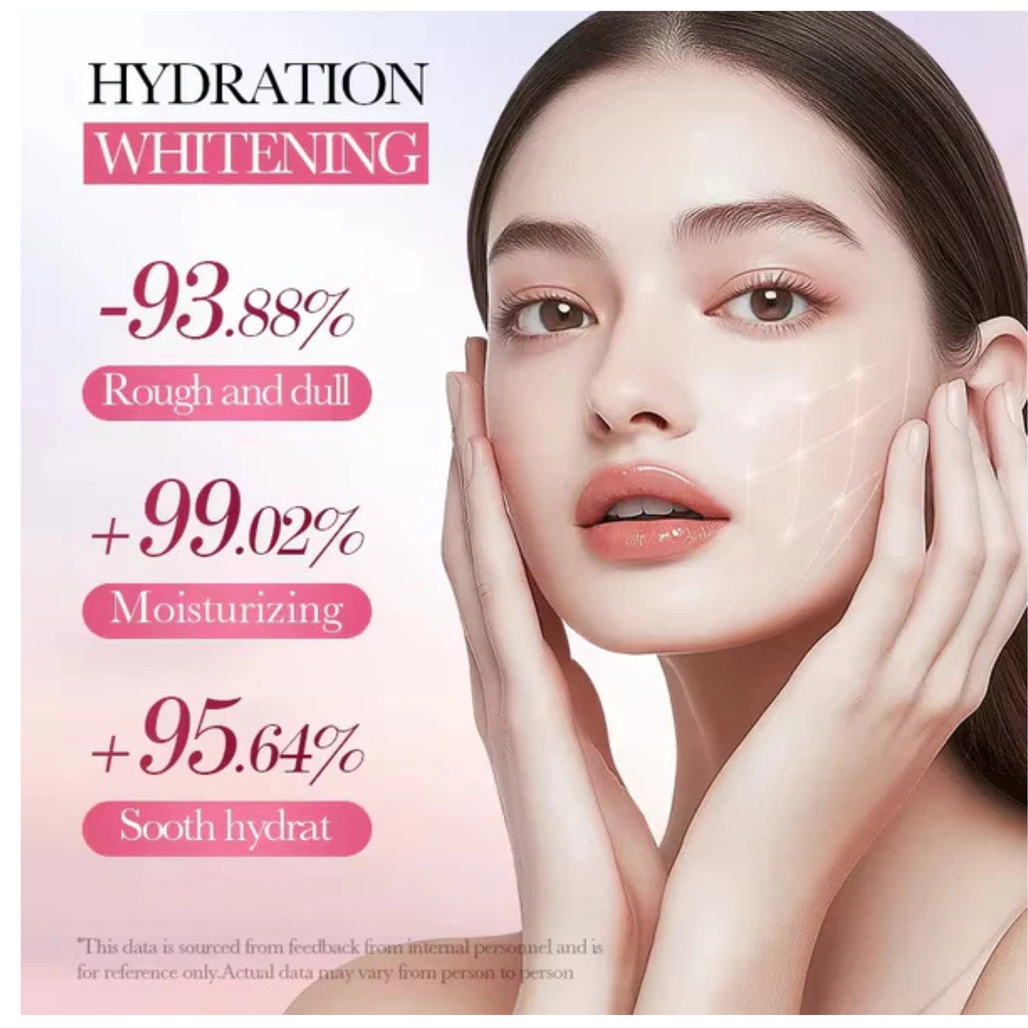 Sadoer Natural Watermelon Extract Nourishing Smooth Deep Moisturizing Whitening Niacinamide Watermelon Body Lotion