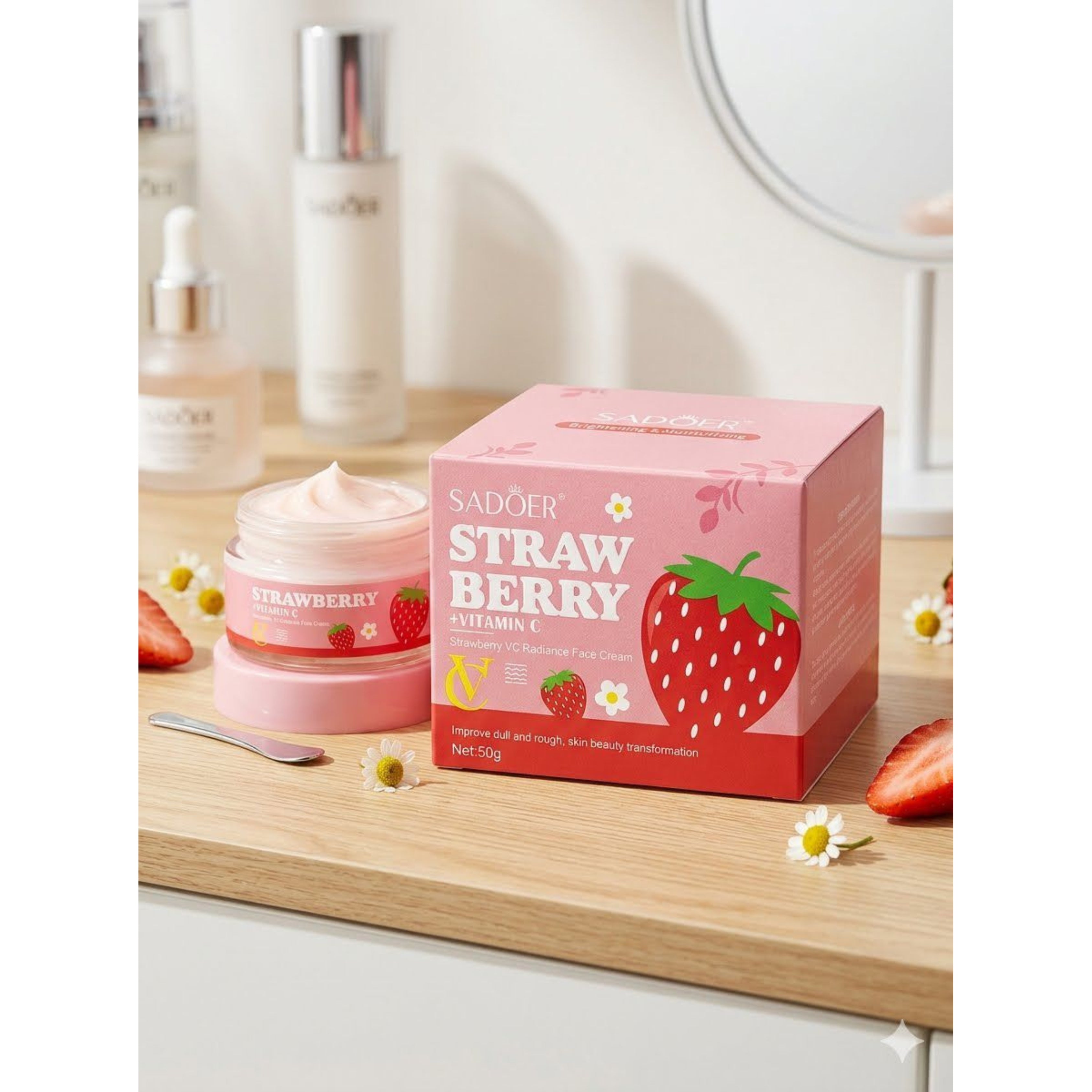 Sadoer Strawberry VC Radiance Face Cream