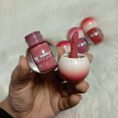 3Q Beauty  Soft Kiss Matte Lip Gloss 6 Pcs Set