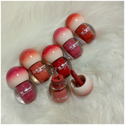 3Q Beauty  Soft Kiss Matte Lip Gloss 6 Pcs Set