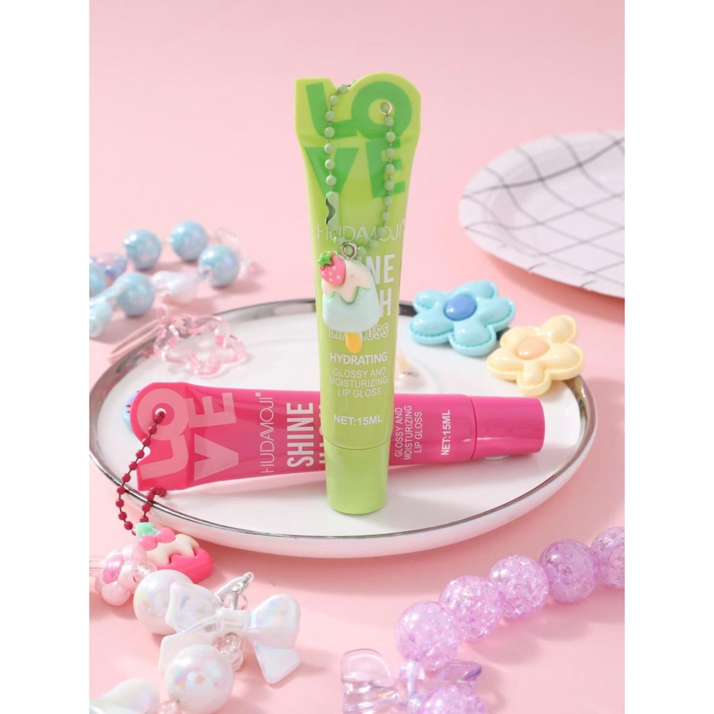 Hudamoji 6pcs Lip Gloss Set