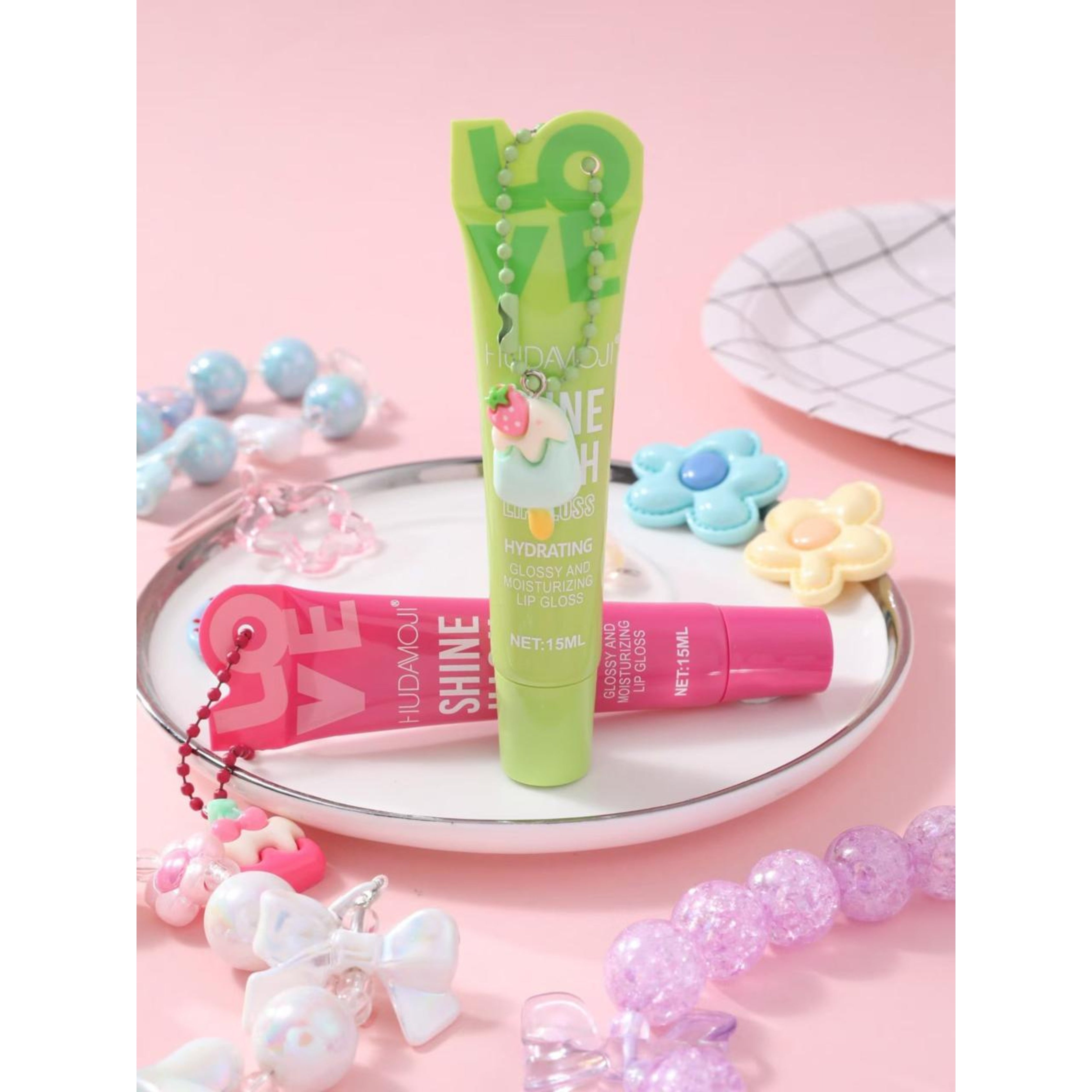 Hudamoji 6pcs Lip Gloss Set