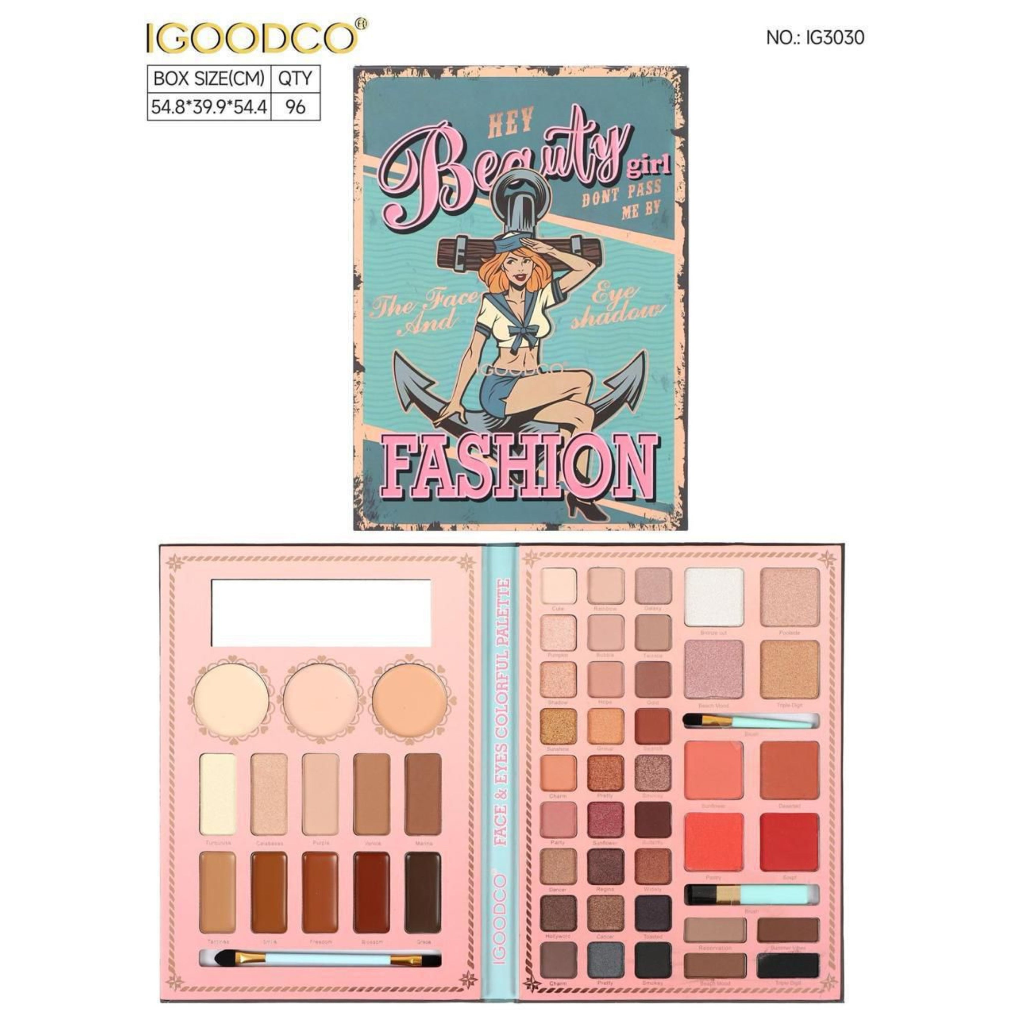 IGOODCO 52 Color All In One Eyeshadow Pallete