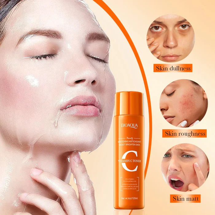 Bioaqua Vitamin C Whitening Antioxidant Moist Brighten Face Toner