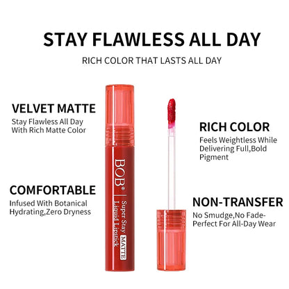 Bob Super Flawless Matte Lip Gloss Pack of 6