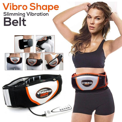 Powerful Electric Vibrating Slimming Belt Vibration Massage Belt Relax Tone Vibrating Fat Burning Weight Losing Effectively
