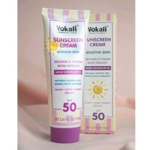 Vokali Sunscreen Cream Sensitive Skin 50SPF