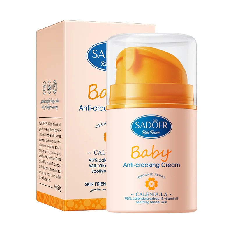 SADOER Calendula Vitamin E Gentle Soothing Baby Anti-Cracking Cream 50g