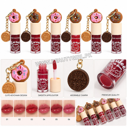 Hold Morning Sweet Escape Donut Charm Lip Gloss