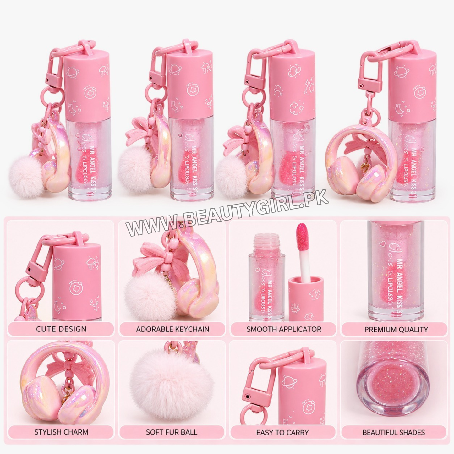 Mar Angel Kiss Head Phone Lip Gloss