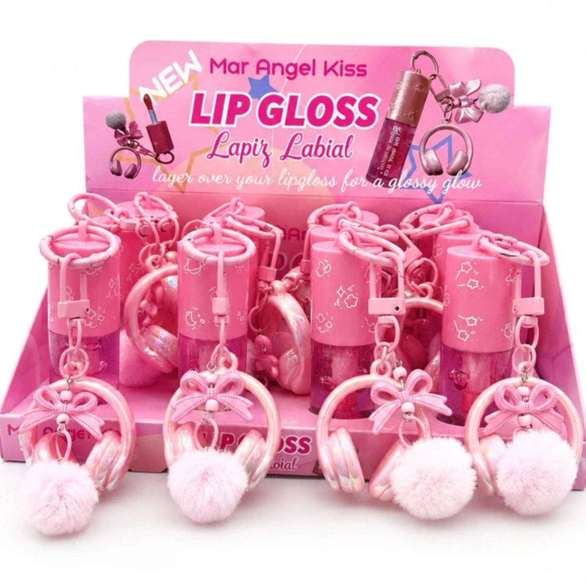 Mar Angel Kiss Head Phone Lip Gloss