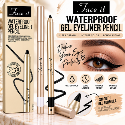 Face It Waterproof Gel Eyeliner Pencil
