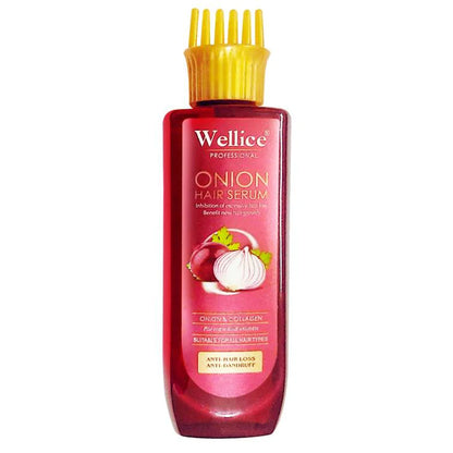 Wellice Comb Onion Hair Serum Anti Hair Loss