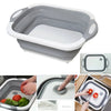 Multifunctional 3in1 Collapsible Cutting Board Foldable Chopping Board