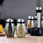 360° Rotating Spice Jar Set