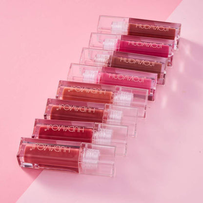 Hudamoji Faux Filter Lipgloss 8 Colors Set