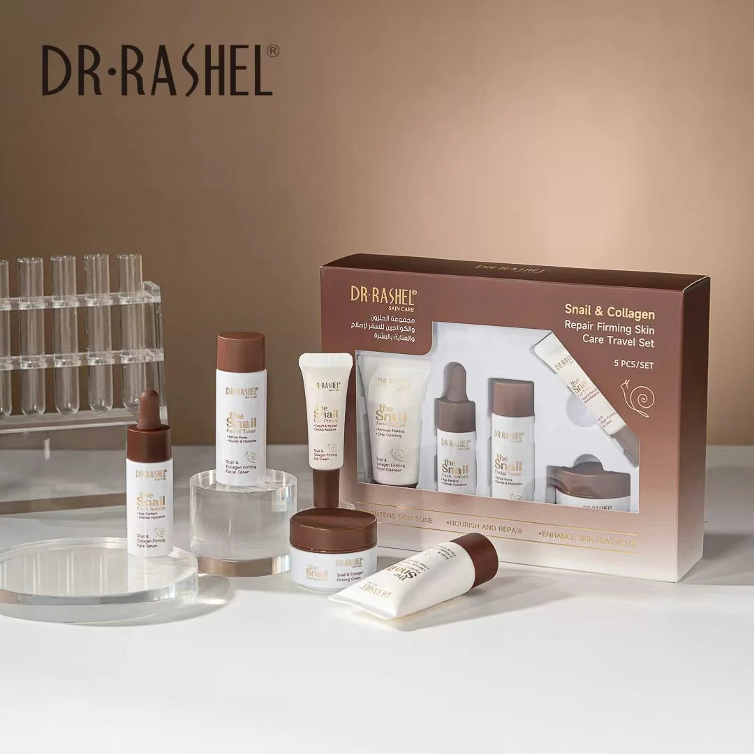 Dr Rashel Snail & Collagen Repair Firming Skin Care Travel Set