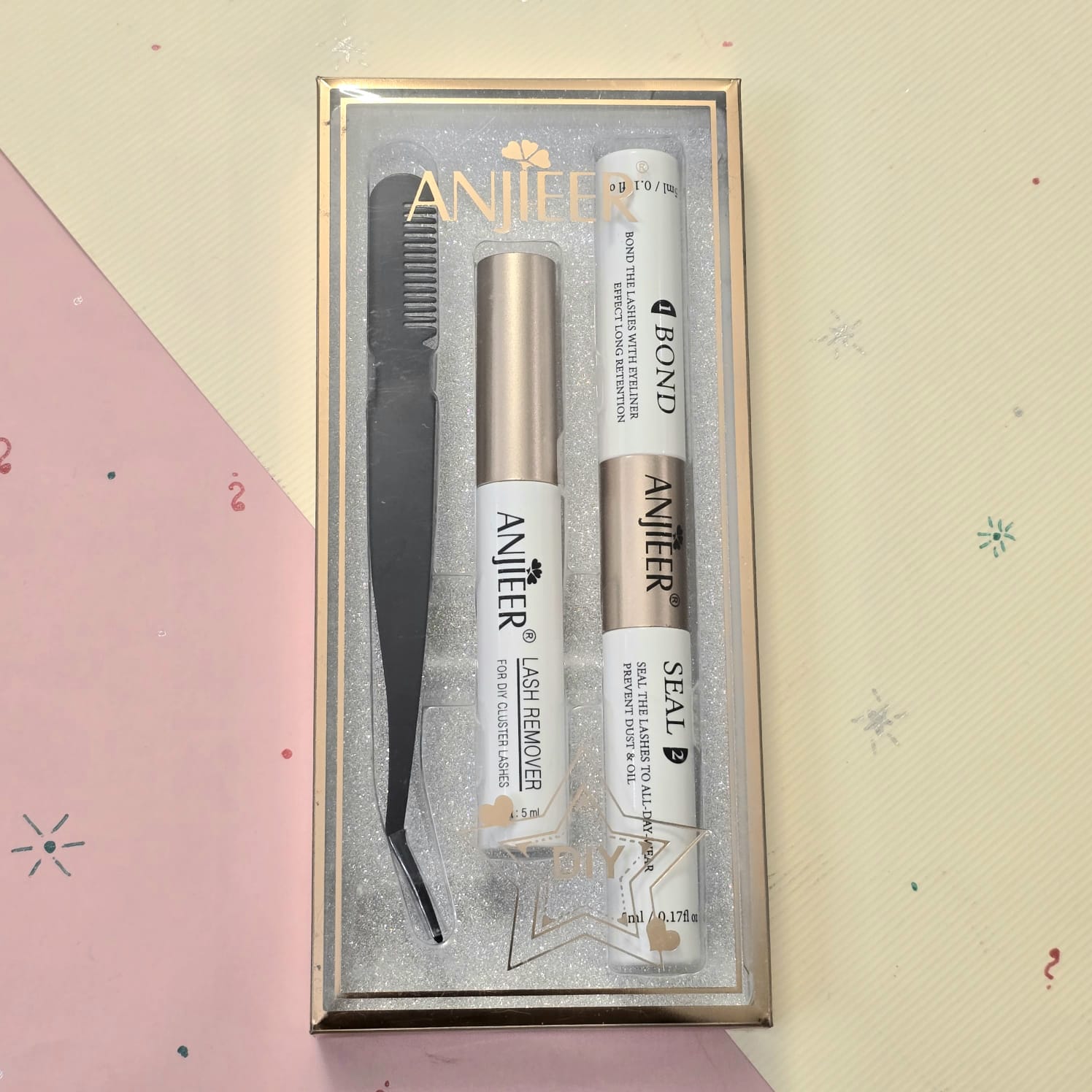 DIY Eyelashes Extension Glue and Remover Kit