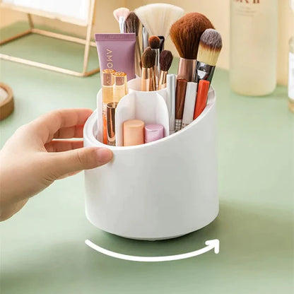 360 ° Rotating Makeup Pen Brush Storage Box Portable Lipstick Eyebrow Pen Eyeshadow Pen Brush Holder Organizer