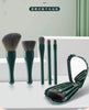 New Elegant 5pcs Shell Mirror Plastic Box Brush Set