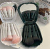 New Elegant 5pcs Shell Mirror Plastic Box Brush Set