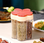 5 in 1 Spice Bottle Jar Large Capacity Food Grade Salt Sugar Bottle