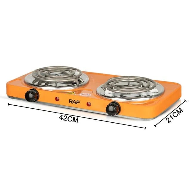 Electric Stove Hot Plate / Furnace Double Burner 220V 2000W Hot Plate Cooking Stove Portable Electric Stove