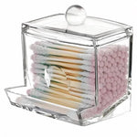 Acrylic Cotton Swabs Storage Box