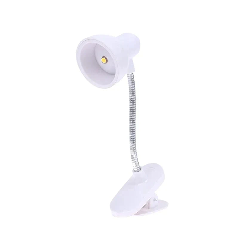 360 Rotatable Cute Mini LED Night Light Table Lamp With Mount Clip