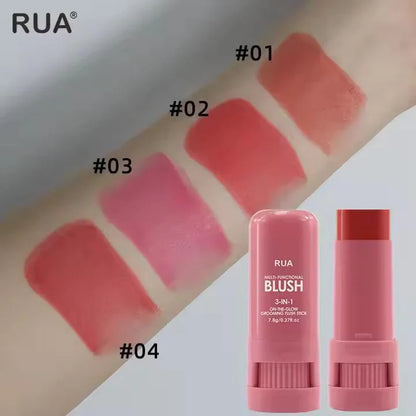 Rua Pigmented Matte Contouring Blush Stick Pack of 4