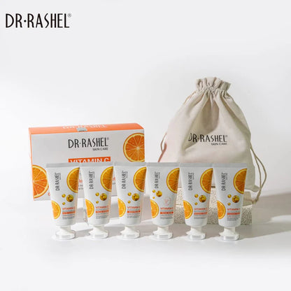 Dr Rashel Pack of 6 Vitamin C Skin Cleansing Mini Set Facial kit