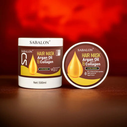 Sabalon Argan Oil and Collagen Hair Mask- 500ml