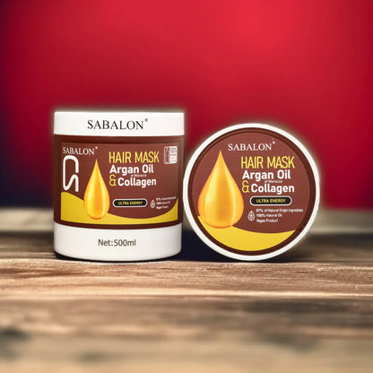 Sabalon Argan Oil and Collagen Hair Mask- 500ml