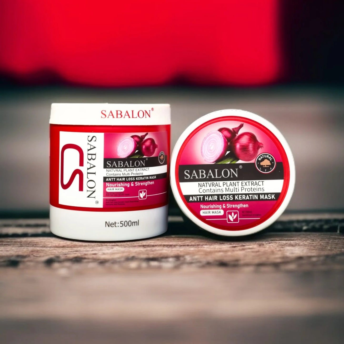 Sabalon Onion Anti Hair Loss Keratin Hair Mask - 500ml
